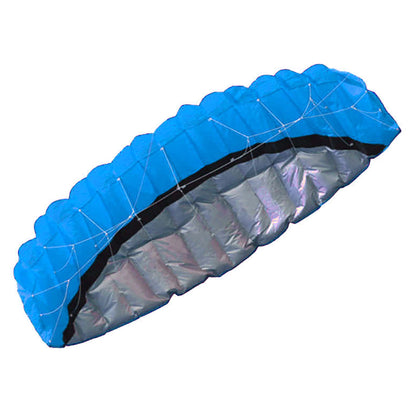 Dual Line Parafoil Power Kite Blue