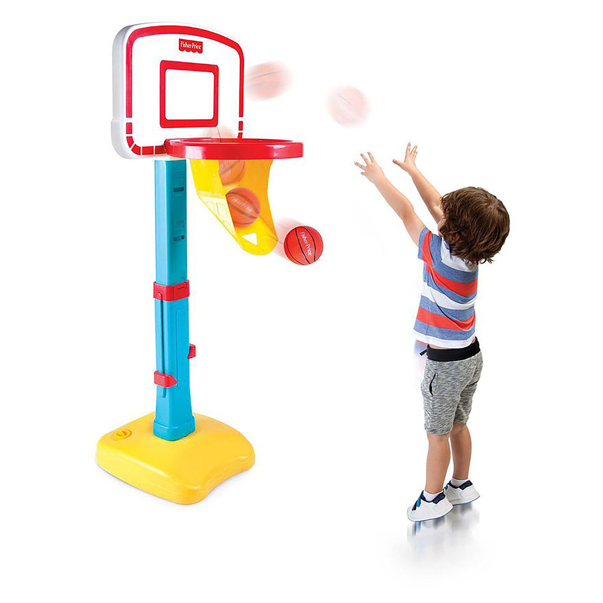 Fisher-Price Jump & Dunk Basketball Set