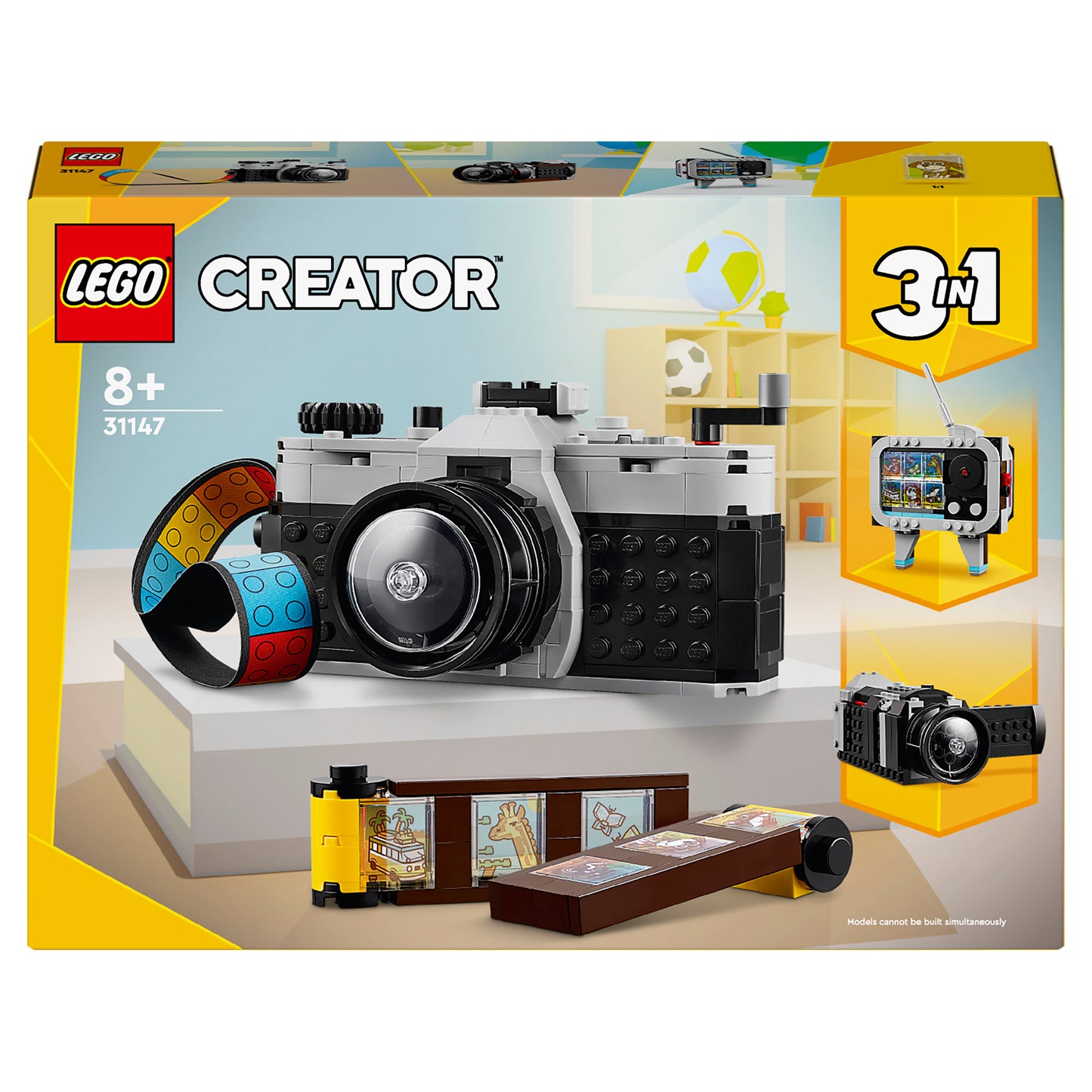 LEGO Creator Retro Camera 31147, (261-pieces)