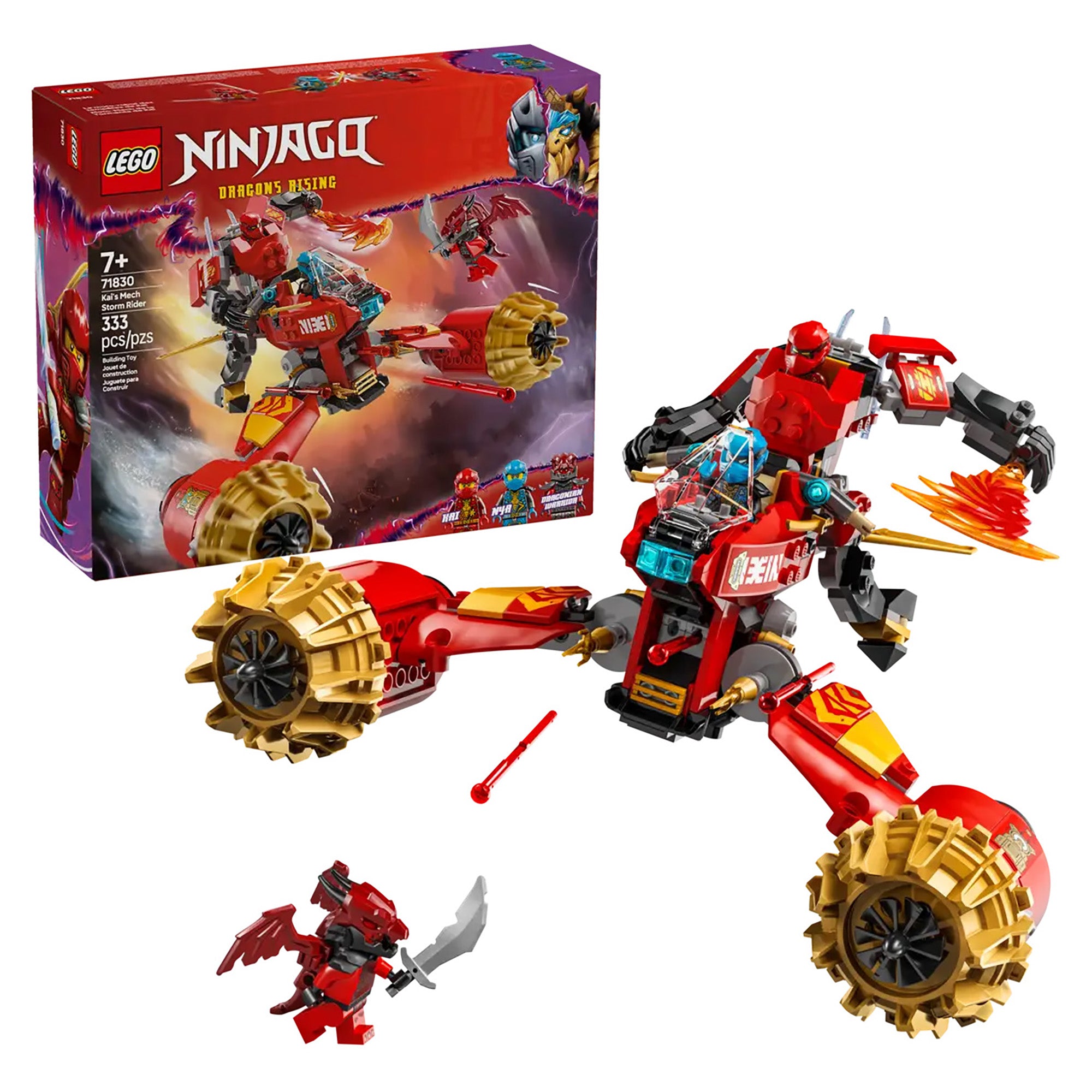 レイミア　ネイマ LEGO Ninjago Kai's Mech Storm Rider 71830 – Toys R Us Australia