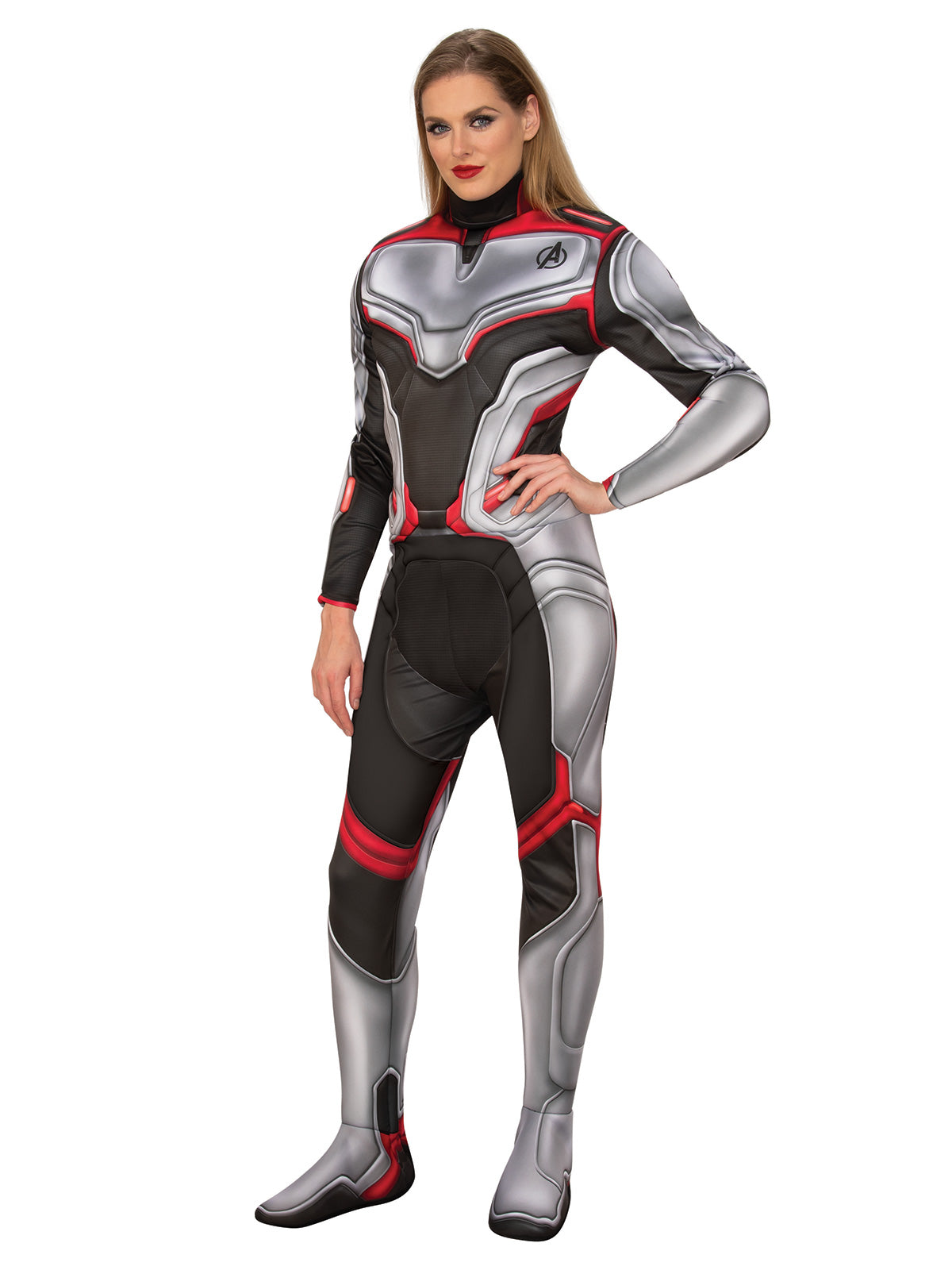 Rubies Avengers 4 Deluxe Team Suit Avengers Adult Unisex Costume (Size Standard)