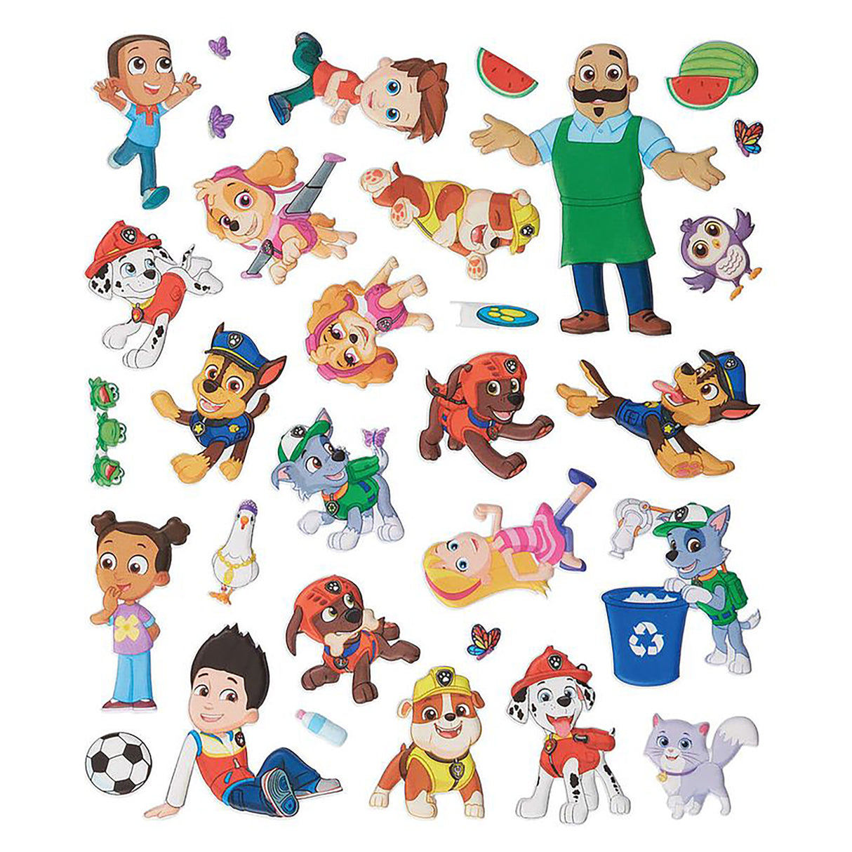 Melissa & Doug Paw Patrol - Puffy Stickers - Adventure Bay