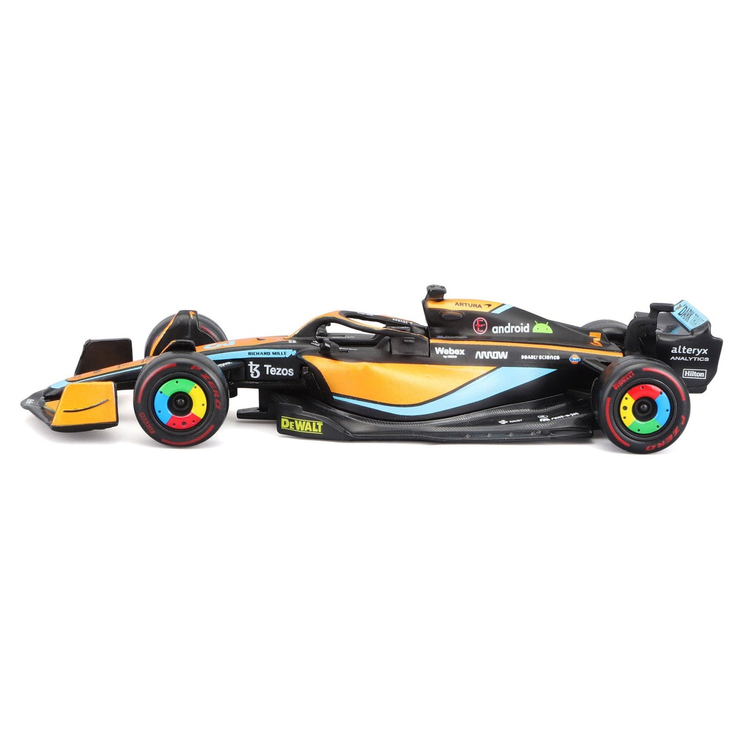 Bburago 1:43 2022 F-1 McLaren MCL 36 #3 Ricciardo
