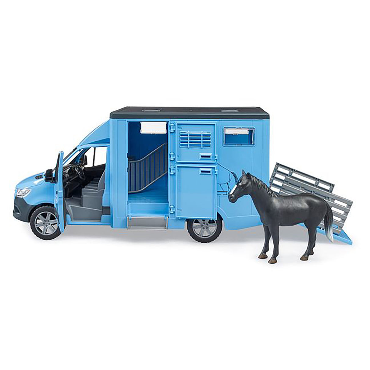 Bruder Mercedes G3 Sprinter Animal Transporter with Horse