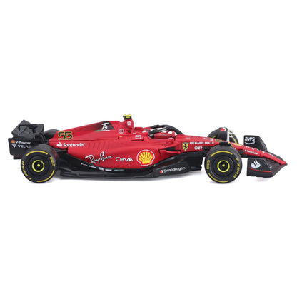 Bburago 1:43 Ferrari Racing 2022 F1 - 75 - Sainz #55 with Driver