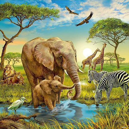 Ravensburger Animals of The Earth Puzzles (3x49 pieces)