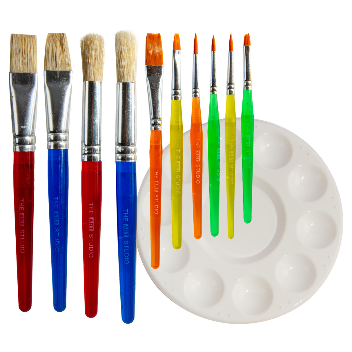 Tim & Tess Kids Brush & Palette Set (11 Piece)