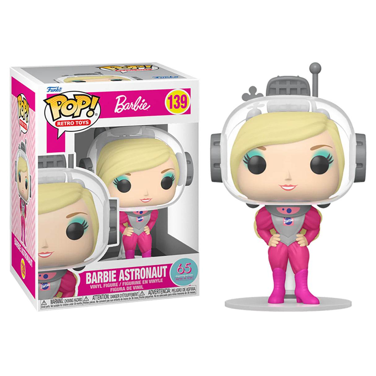 Funko Barbie Astronaut 65th Anniversary Pop! #139