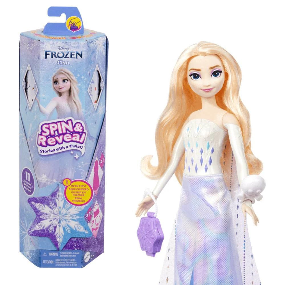 Disney Frozen Spin Reveal Elsa Doll Toys R Us Australia