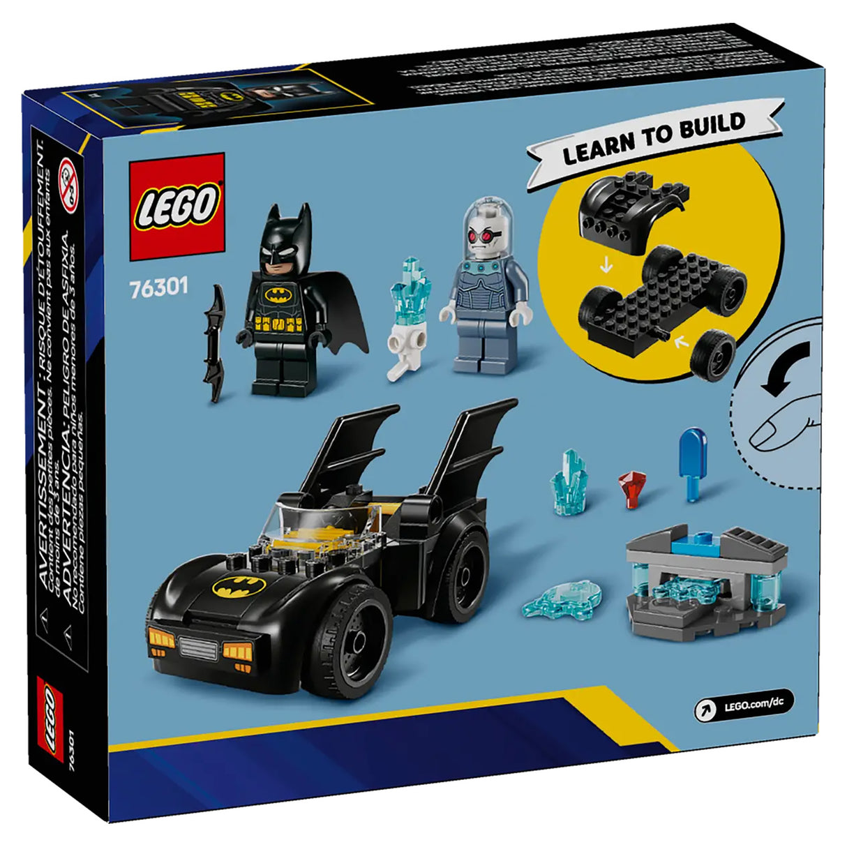 LEGO Super Heroes DC Batman & Batmobile vs. Mr Freeze 76301