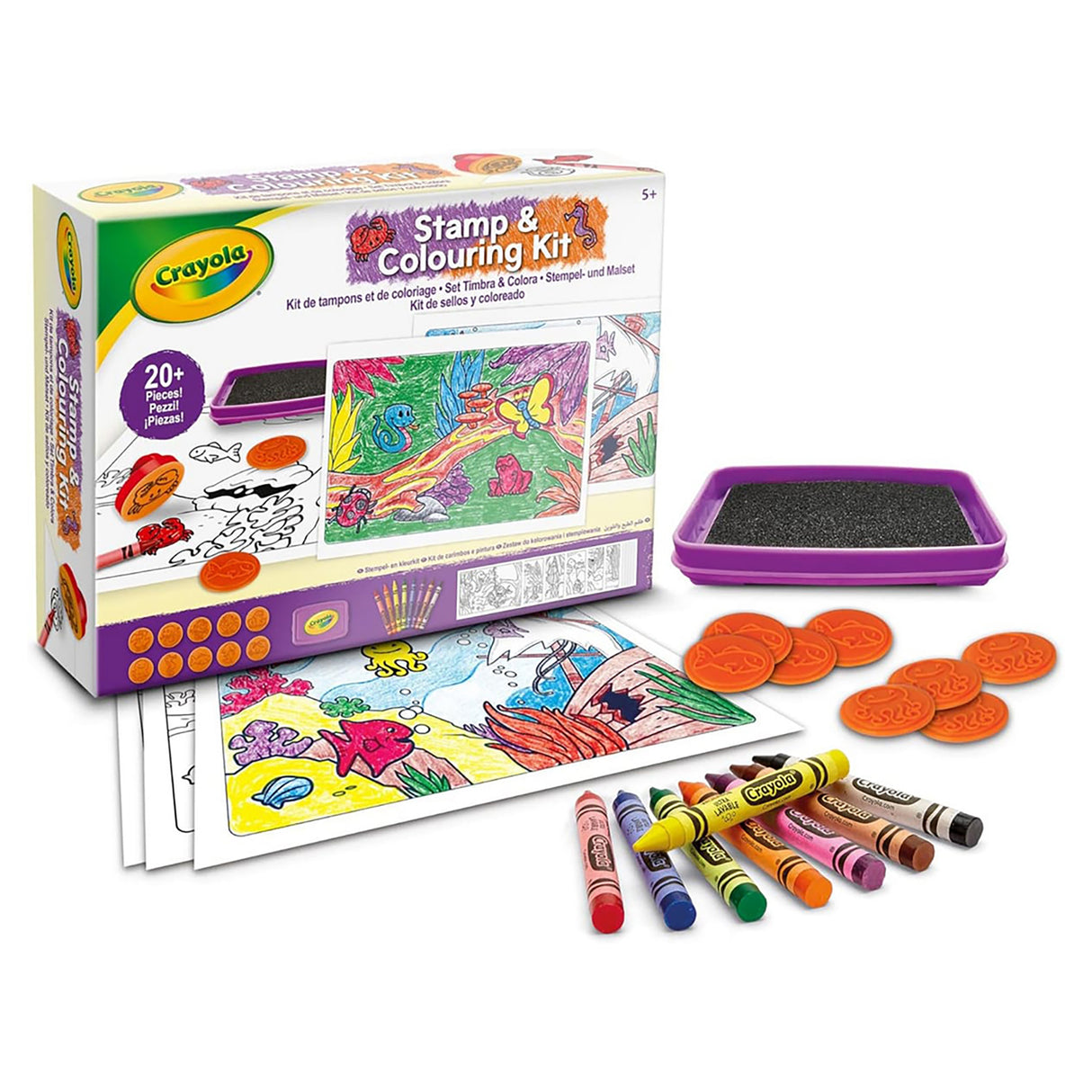 Crayola Stamp & Colouring Kit