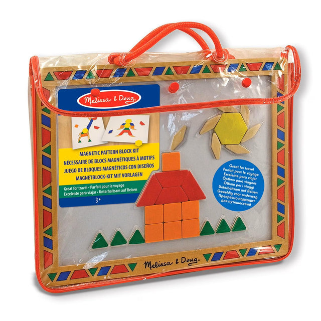 Melissa & Doug Magnetic Pattern Block Kit