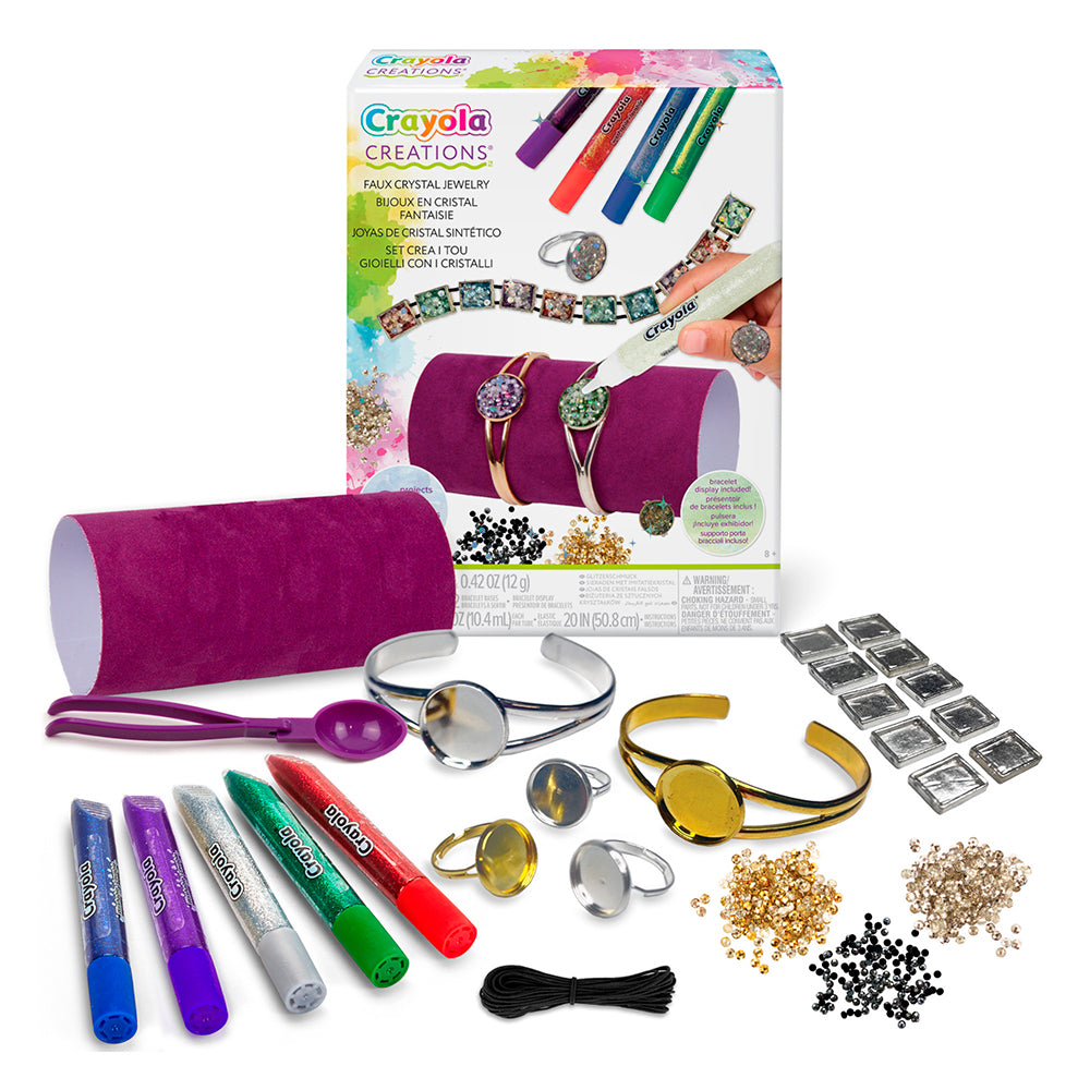 Crayola Creations Faux Crystal Jewelry Kit