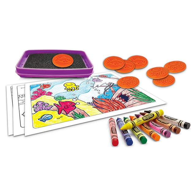 Crayola Stamp & Colouring Kit