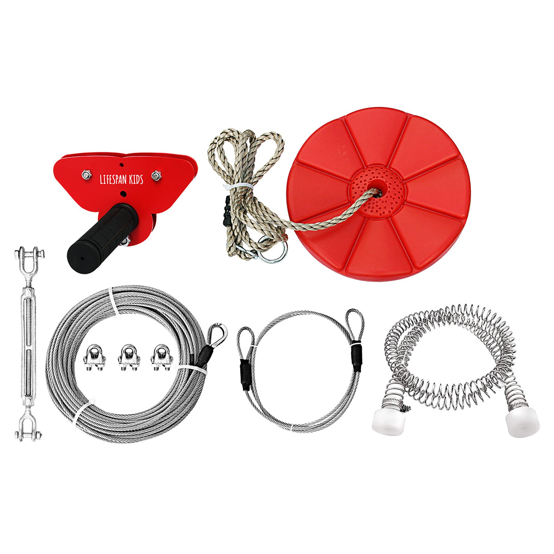 Lifespan Kids Woomera Flying Fox Kit with Monkey Seat