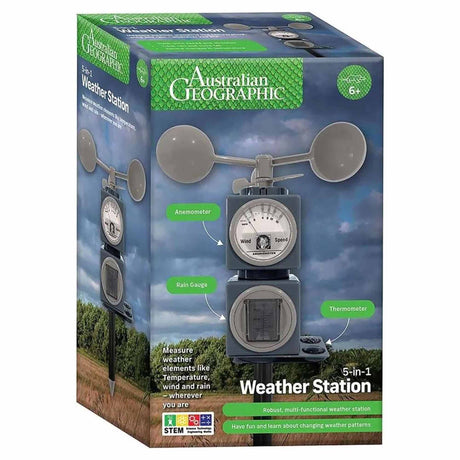 Australian Geographic 5-in-1 Weather Station