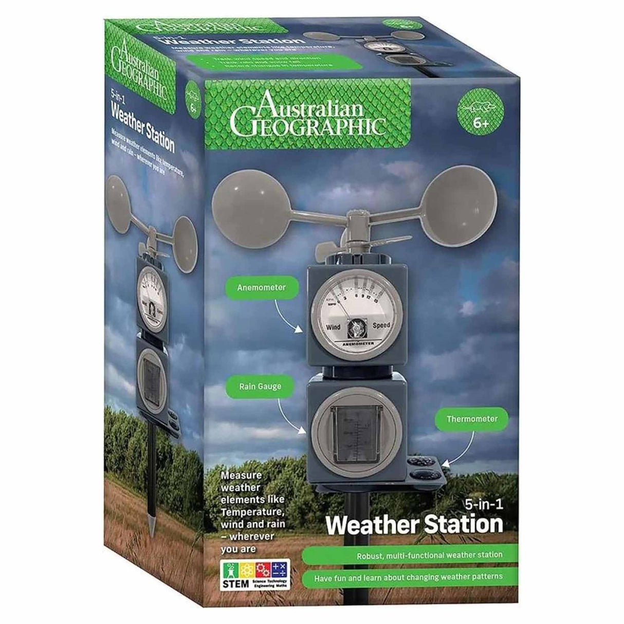 Australian Geographic 5-in-1 Weather Station