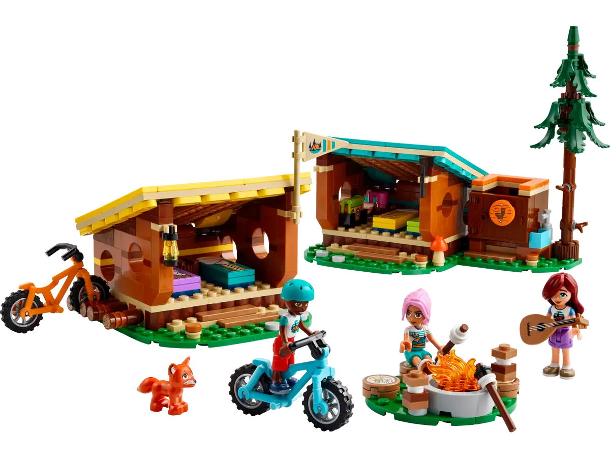 LEGO Friends Adventure Camp Cozy Cabins 42624