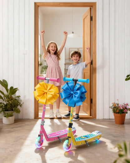 GYROOR Minions KS2 Electric Kids Scooter (Pink)