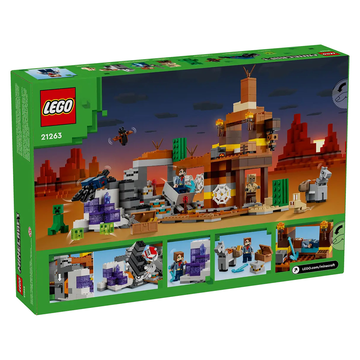 LEGO Minecraft The Badlands Mineshaft 21263