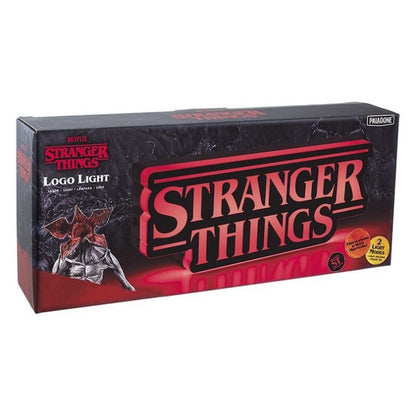 Stranger Things Shaped Logo Light