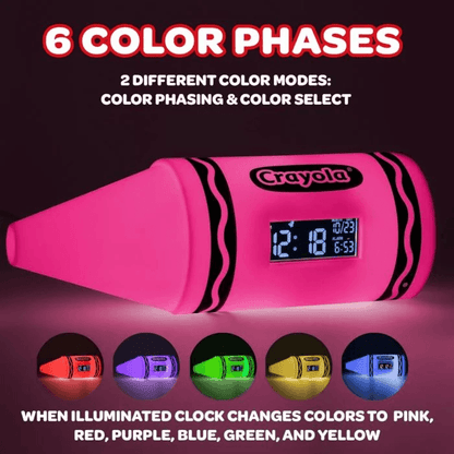 Crayola Digital Alarm Clock