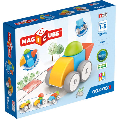 Geomag Magicube Blocks Re Cars 10