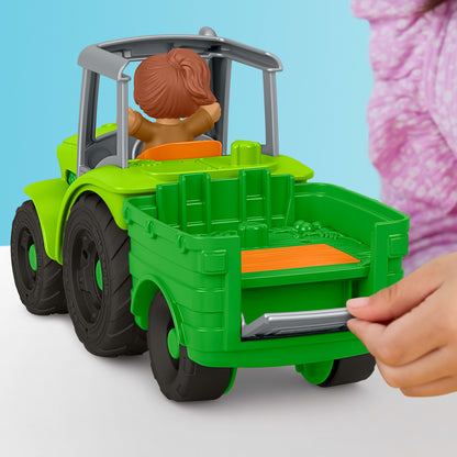 Little People Push And Play Tractor