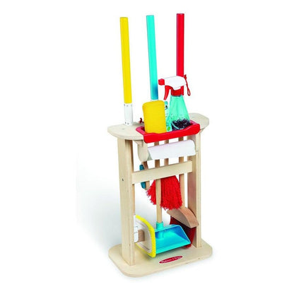 Melissa & Doug Deluxe Sparkle and Shine Cleaning Play Set