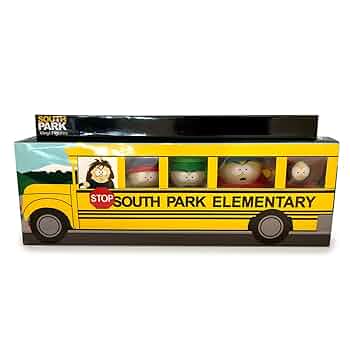South Park School Bus Box 2.5" Figure Collection