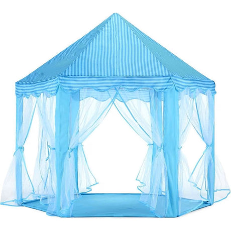 Kids Princess Castle Play Tent Blue