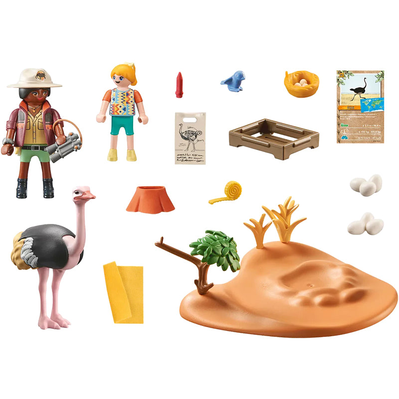 Playmobil Wiltopia Ostrich Keepers