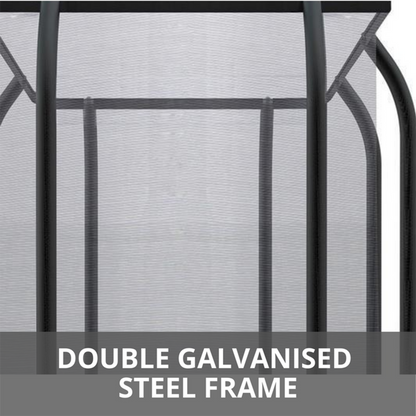 Lifespan Kids 3.7m x 2.5m HyperJump-R Rectangular Spring Trampoline