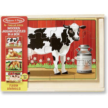 Melissa & Doug Farm Puzzles In A Box