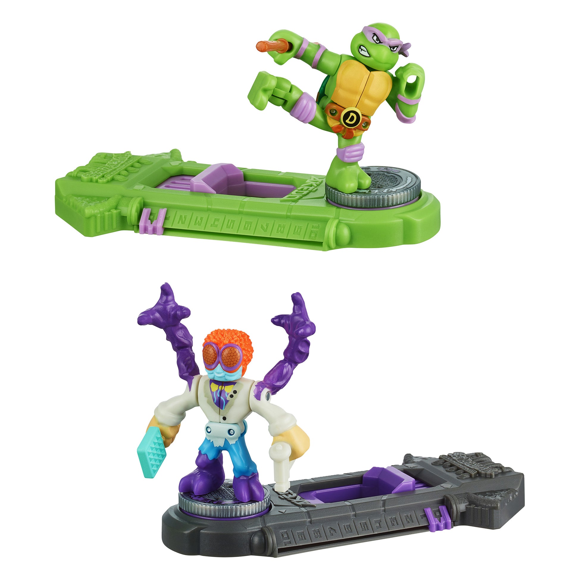 Akedo Teenage Mutant Ninja Turtles S1 Donatello Vs Baxter Stockman