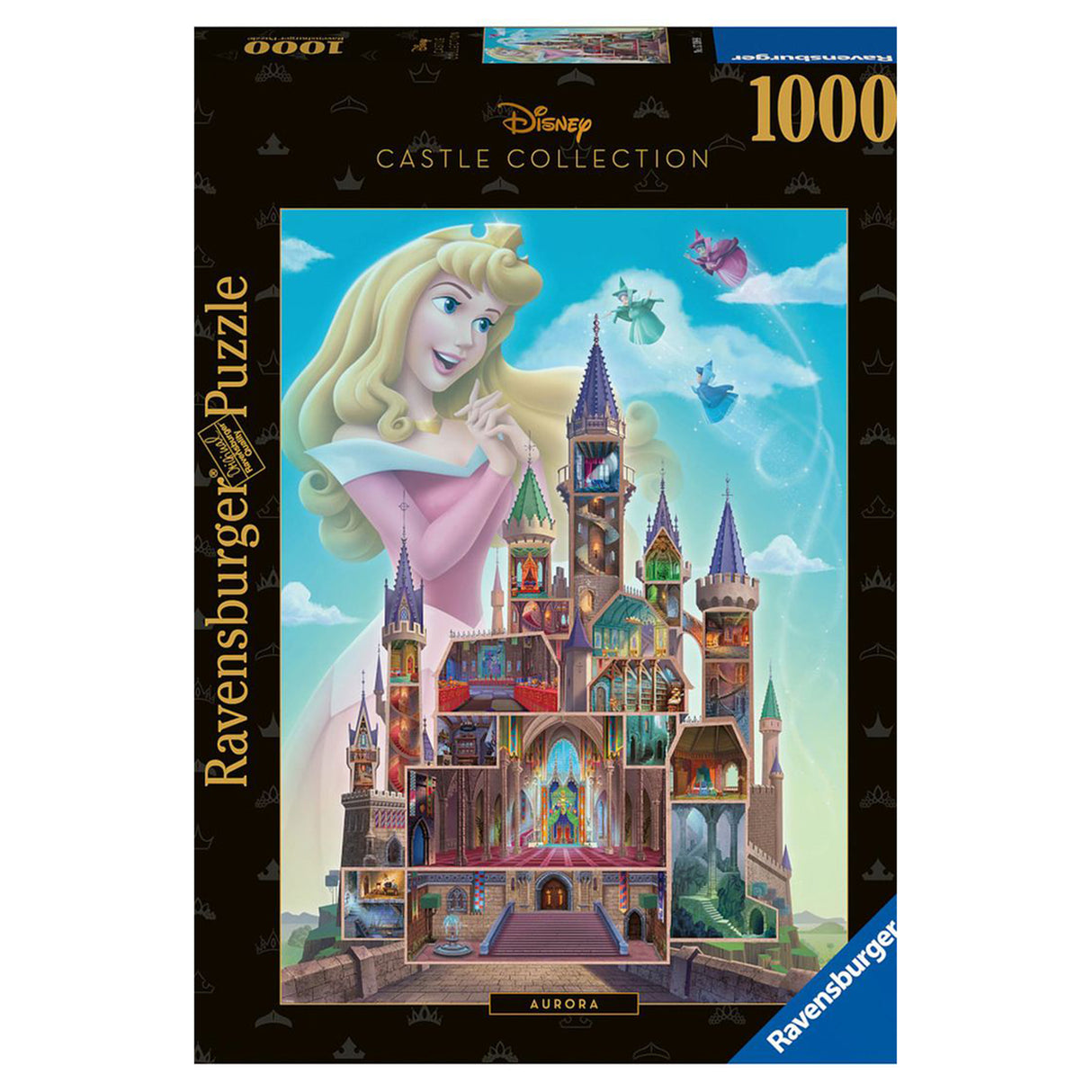Ravensburger Disney Castles: Aurora Puzzle (1000 pieces)