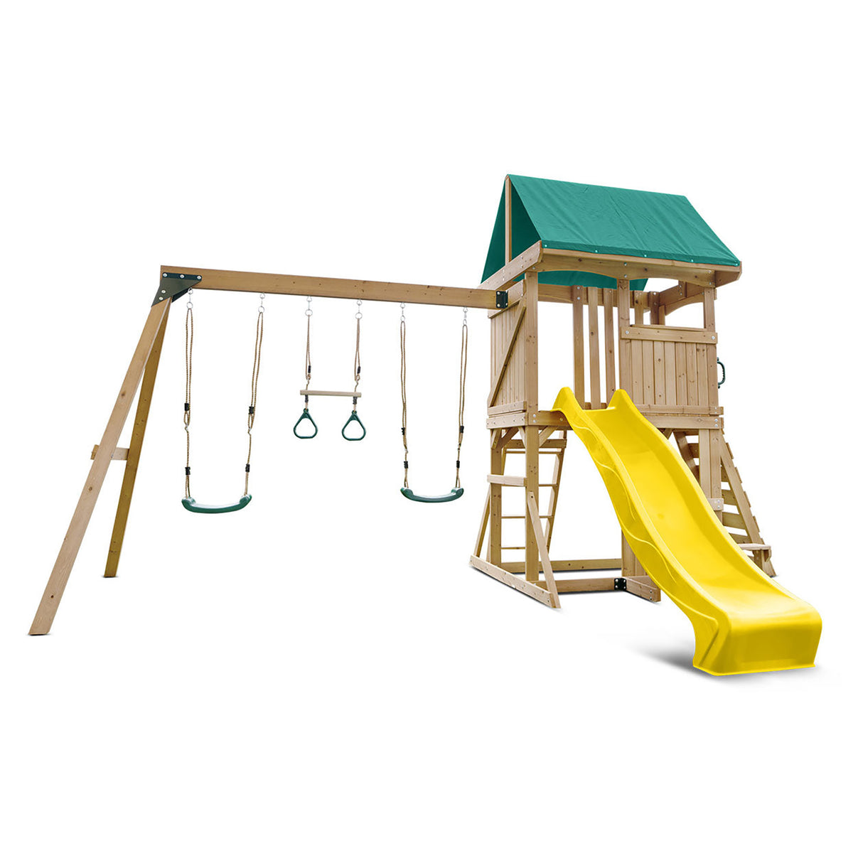 Lifespan Kids Carindale Play Centre Set with 2.2m Yellow Slide