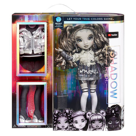 Rainbow High Shadow High Nicole Steel Fashion Doll