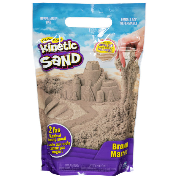 Kinetic Sand 900g Colour Bag Brown