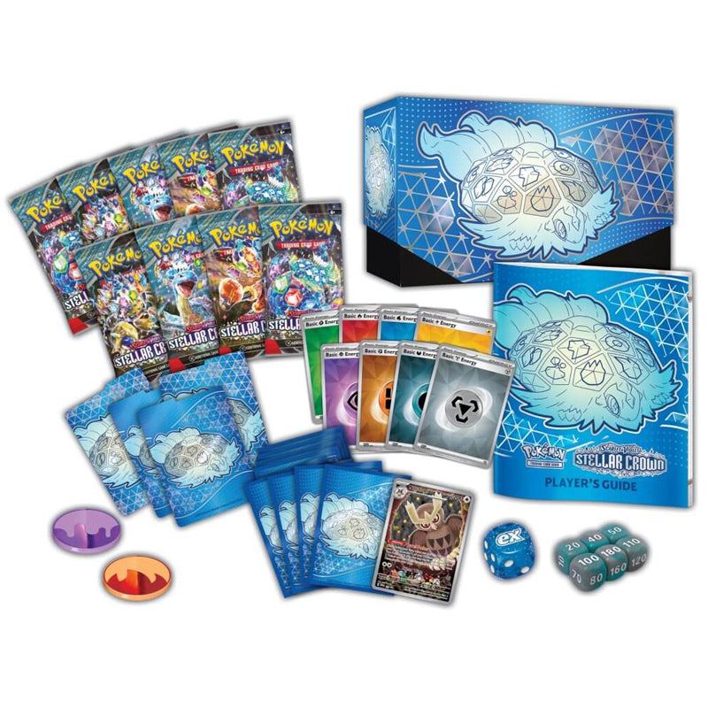 POKÉMON TCG Scarlet & Violet 7 Stellar Crown Elite Trainer Box