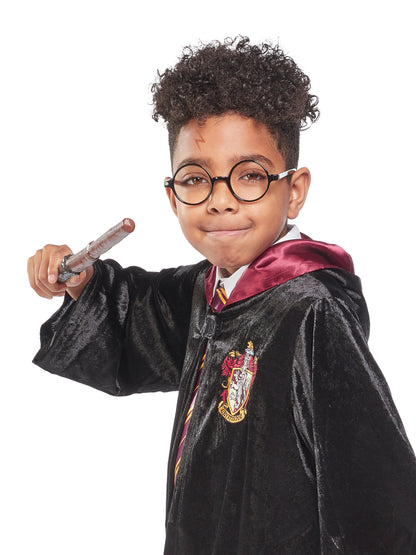 Harry Potter Wand And Glasses Set