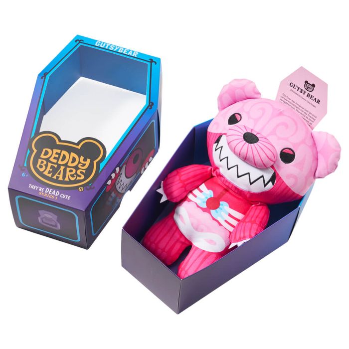 Deddy Bears Gutsbear Series 3 Plush in Large Coffin