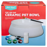 Art Star Paint Your Own Ceramic Pet Bowl (17.8 x 17.8 x 6.5cm)