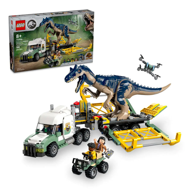 LEGO Jurassic World Dinosaur Missions Allosaurus Transport Truck 76966