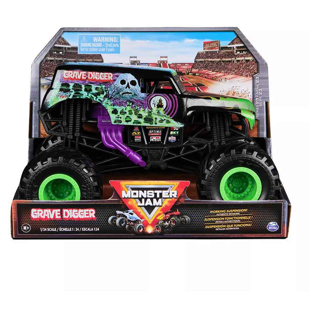 Monster Jam 1:24 Die Cast Grave Digger