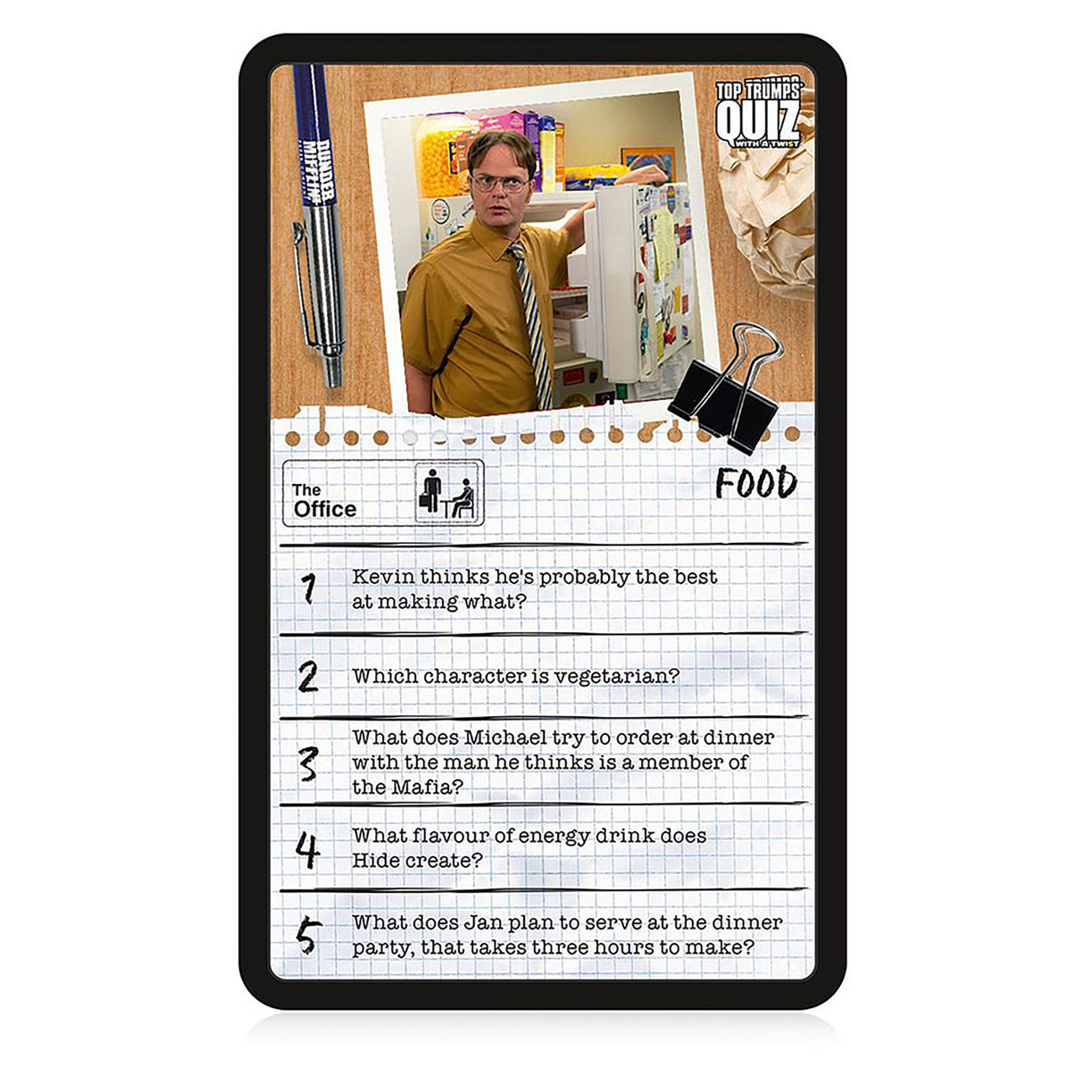 Top Trumps The Office Quiz