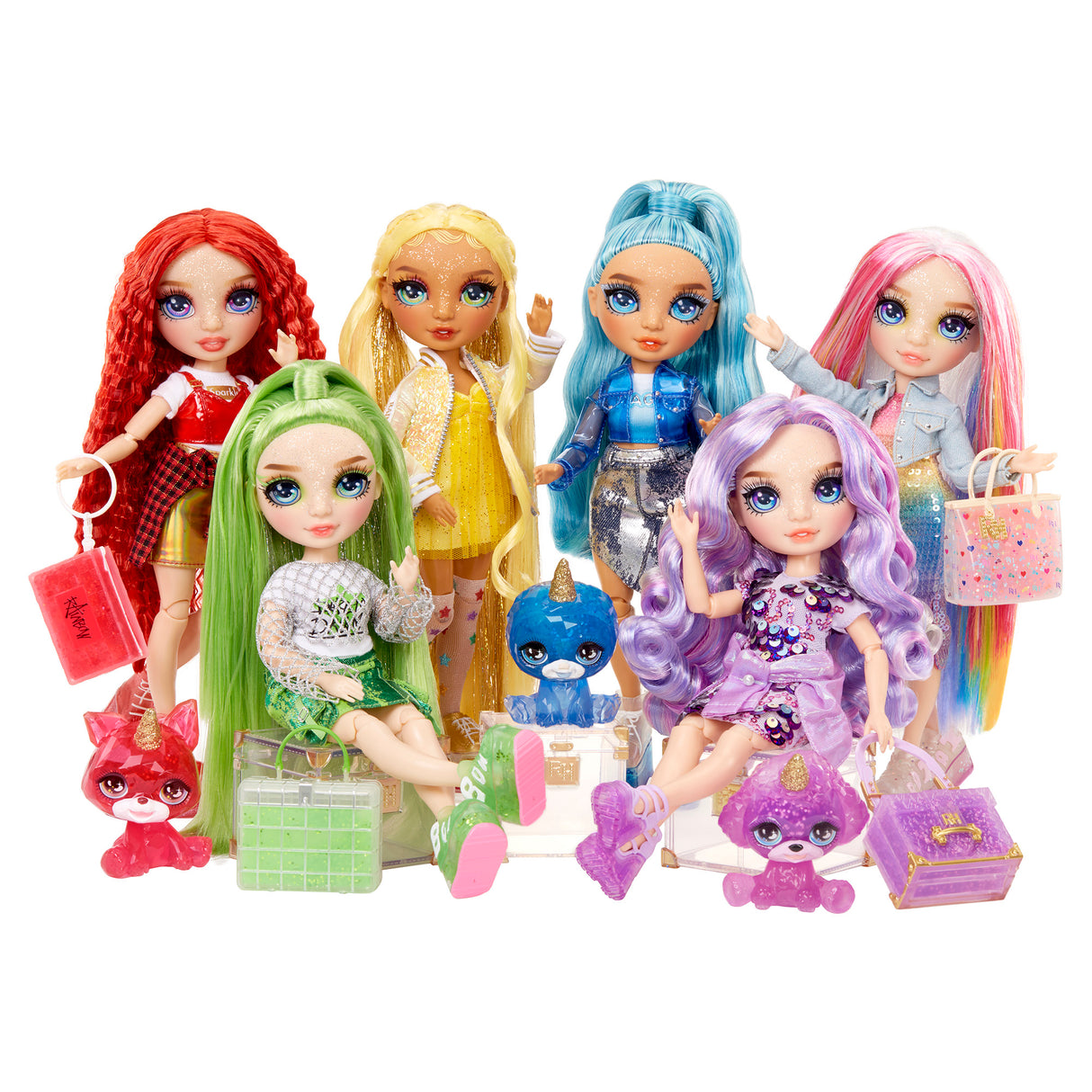 Classic Rainbow Fashion Dolls Assorted