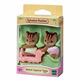 Sylvanian Families Walnut Squirrel Twins V2