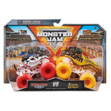 Monster Jam 1:64 Monster Mutt Dalmatian vs Earth Shaker - Duo Series 24