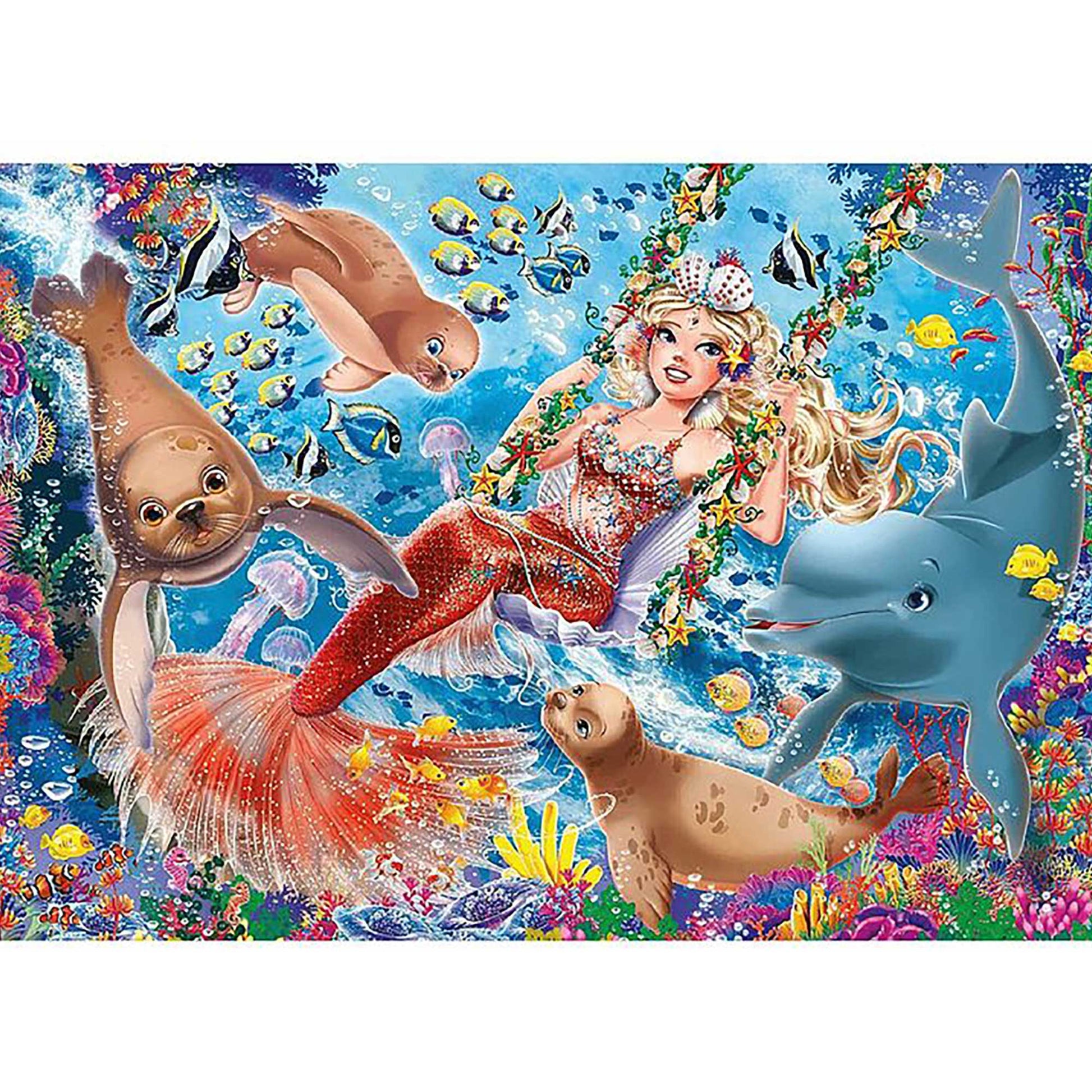Ravensburger Mermaid Tea Party Jigsaw Puzzles (2x24 pieces)